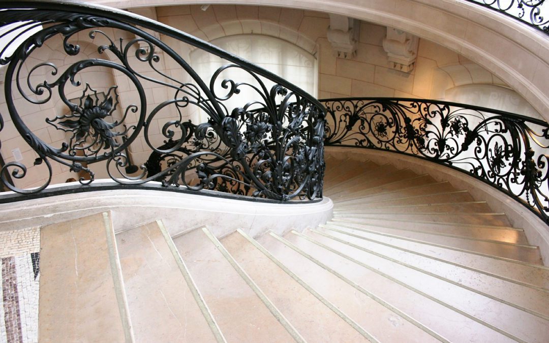 handrail spiral staircase