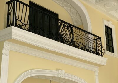 Balcony railings 1 D elegant metal works