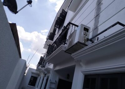 balcony railings 3 D elegant metal works