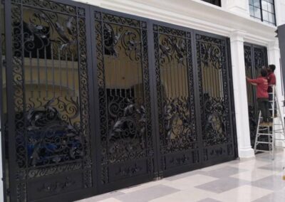 elegant Door grill works 1 D elegant metal works