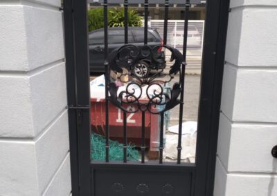 metal gate design D elegant metal works