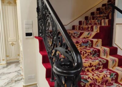 staircase handrail 1 D elegant metal works