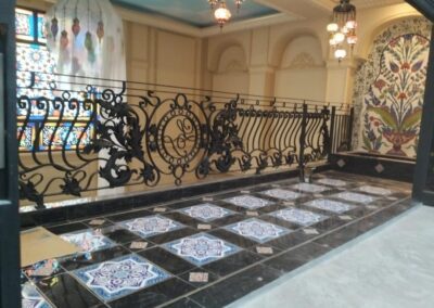 staircase handrail 11 d elegant metal works