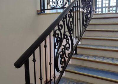 staircase handrail 22 D elegant metal works