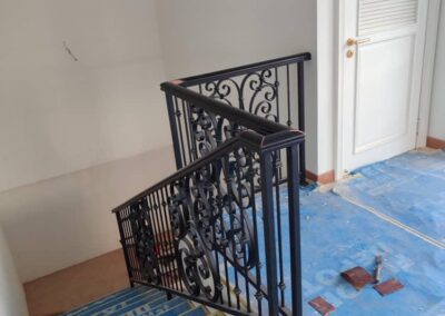 staircase handrail 23 D elegant metal works