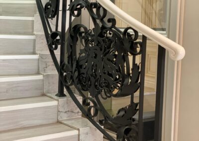 staircase handrail 8 D elegant metal works